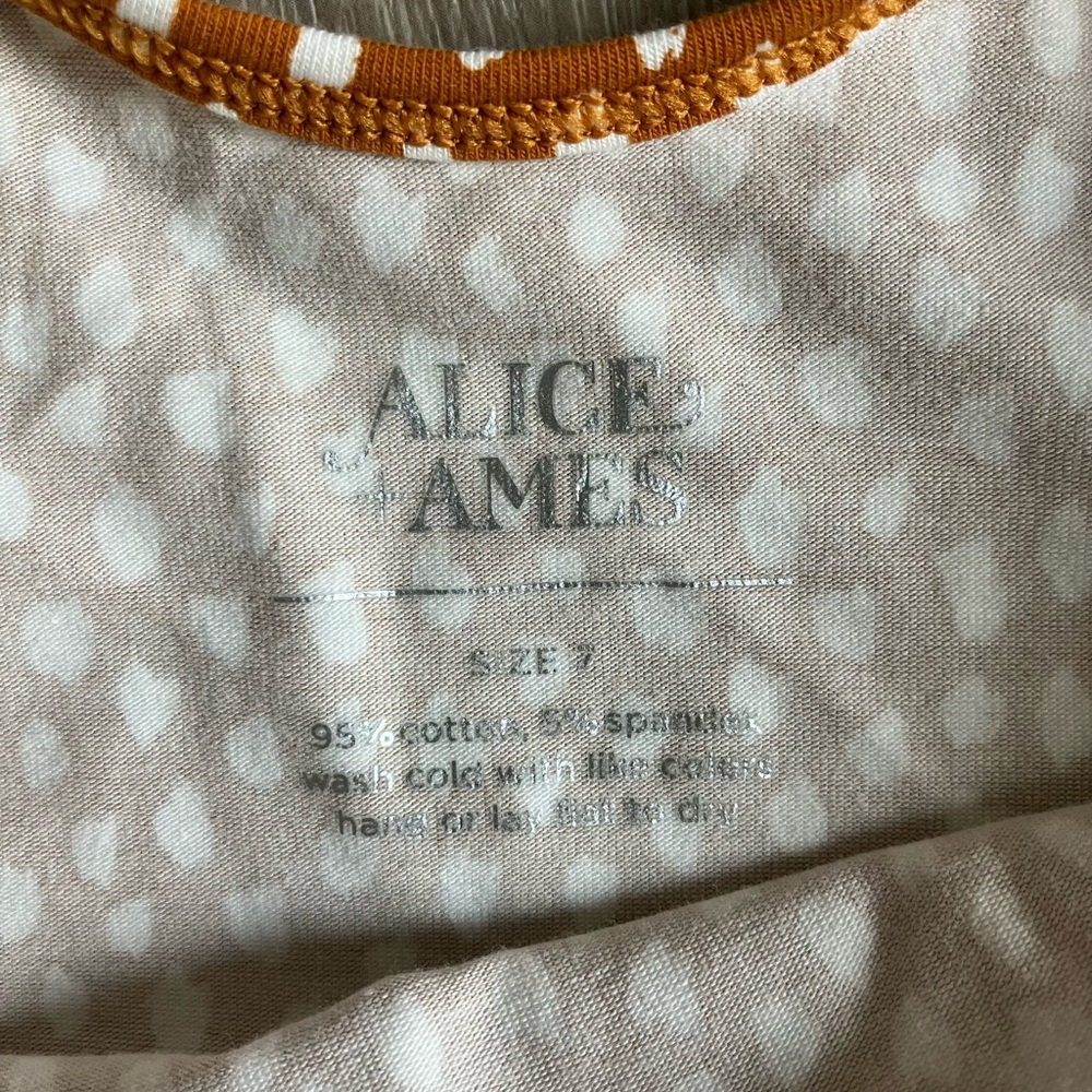 Alice + Ames Chestnut Dot Ballet Dress 🦌 - Picture 3 of 4